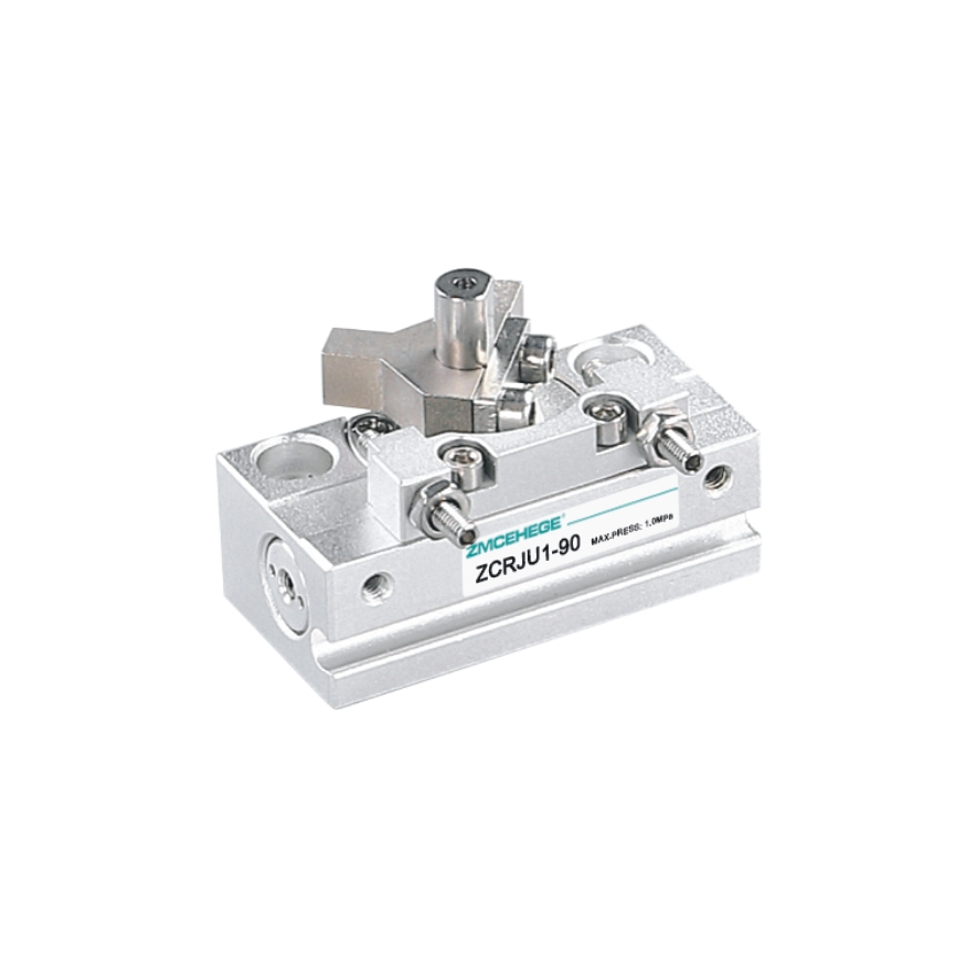 微型齿轮齿条式摆动气缸